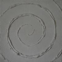 Spirale als Relief - 60x60cm - 2016